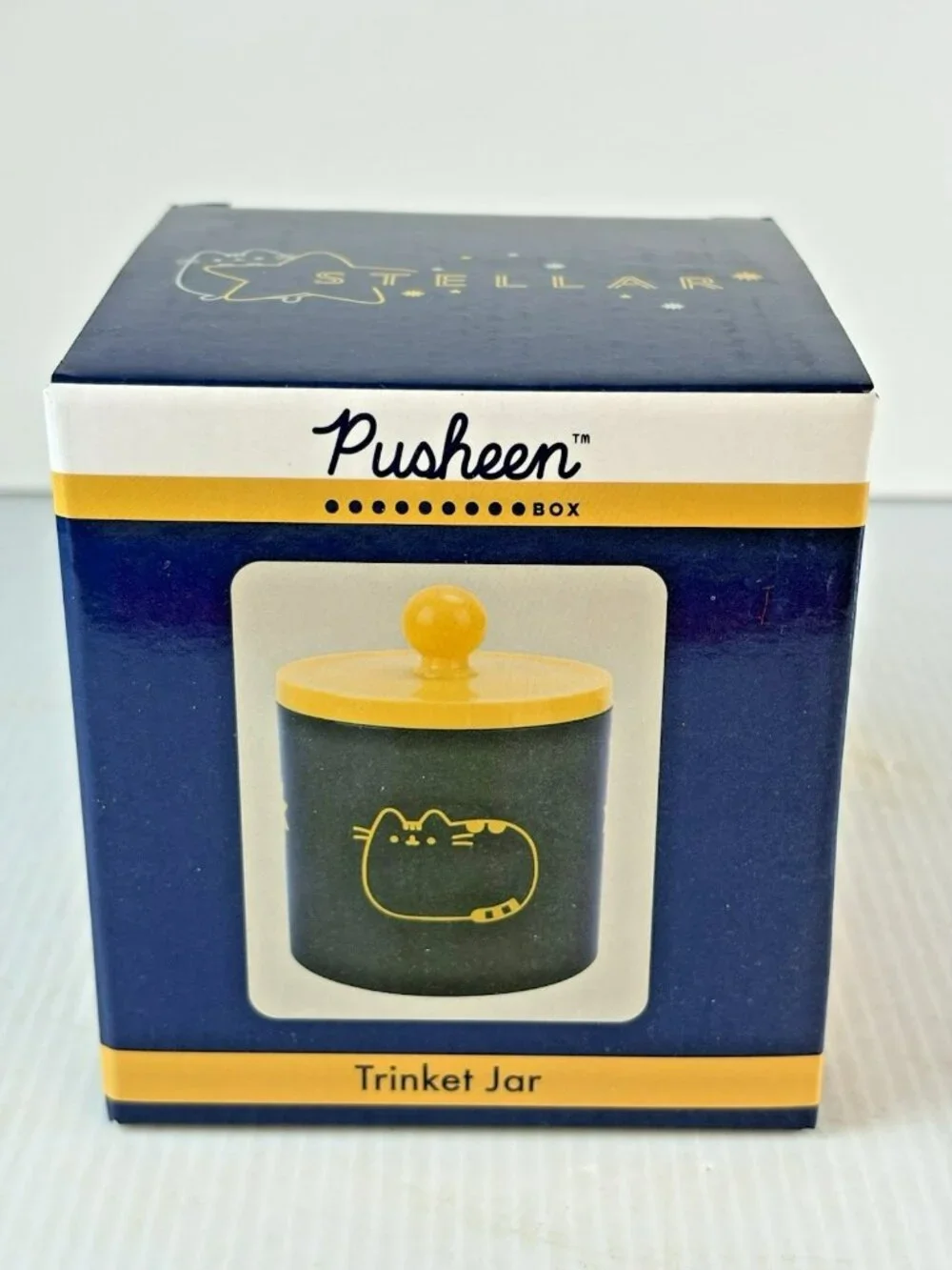 Pusheen Fall 2021 Exclusive Tin Trinket Jar NIB